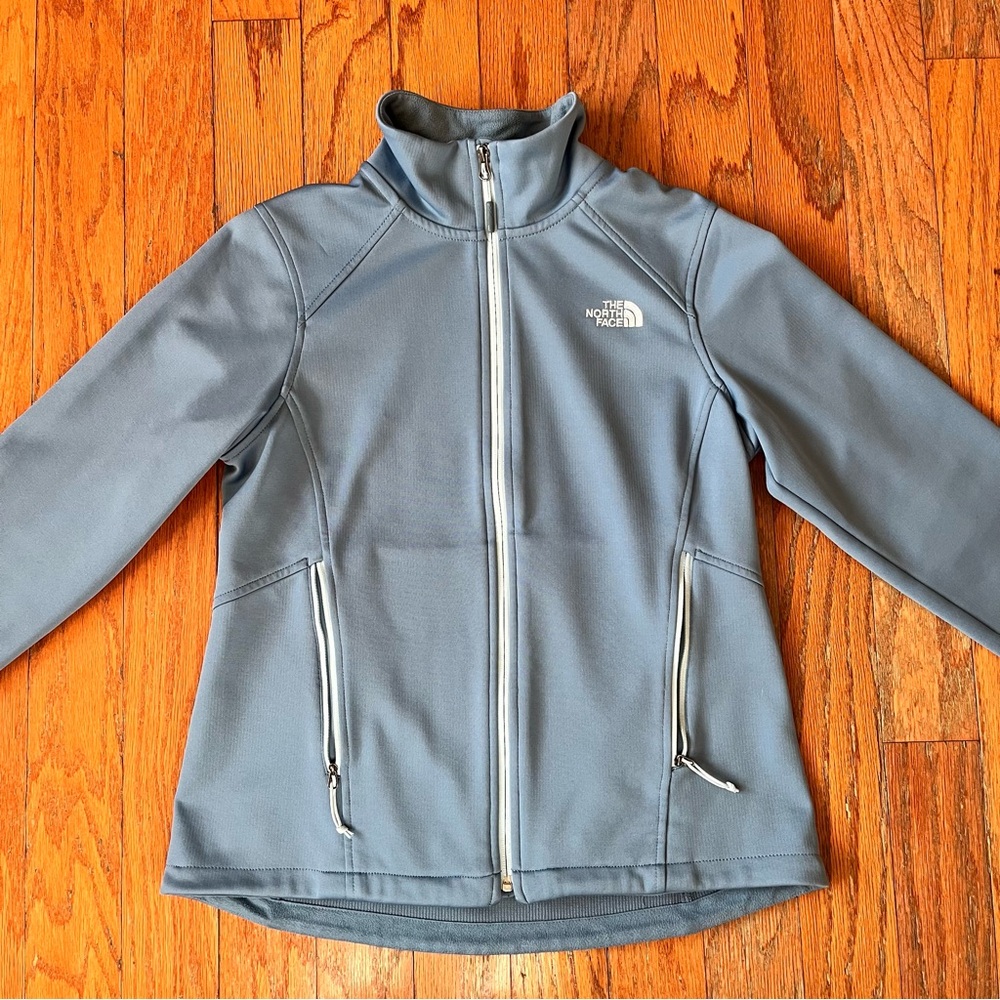The North Face Blue Windwall Fleece Jacket